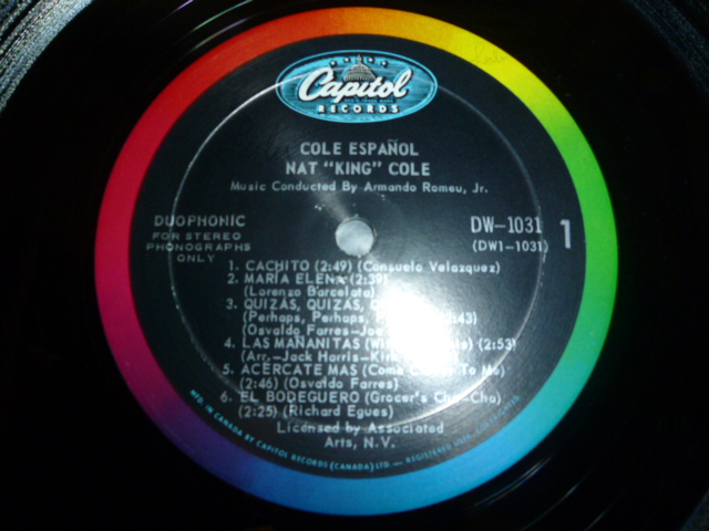 画像: NAT KING COLE/COLE ESPANOL