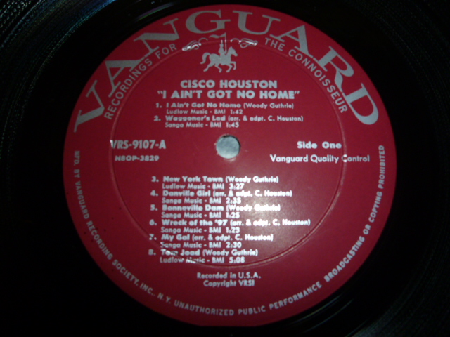 画像: CISCO HOUSTON/I AIN'T GOT NO HOME