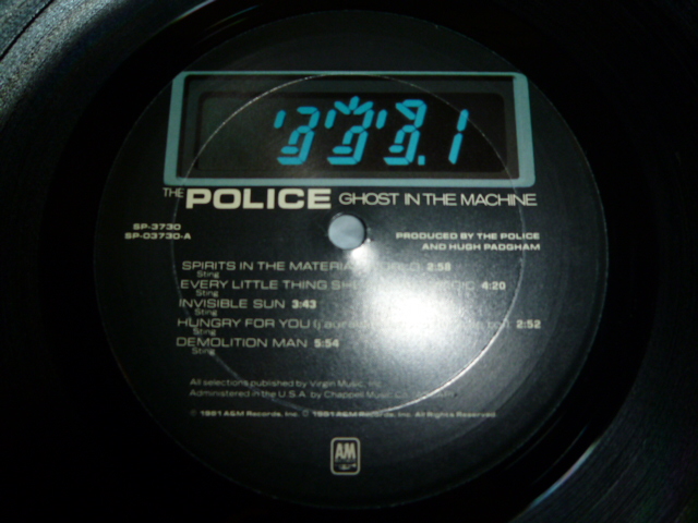 画像: POLICE/GHOST IN THE MACHINE