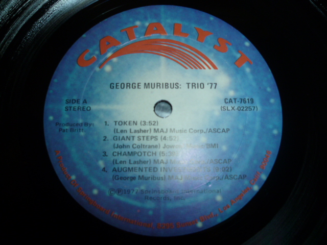 画像: GEORGE MURIBUS/TRIO '77