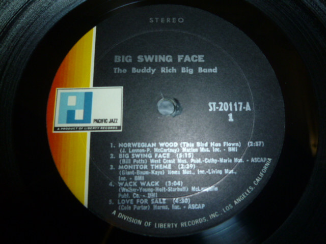 画像: BUDDY RICH BIG BAND/BIG SWING FACE