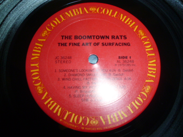 画像: BOOMTOWN RATS/THE FINE ART OF SURFACING