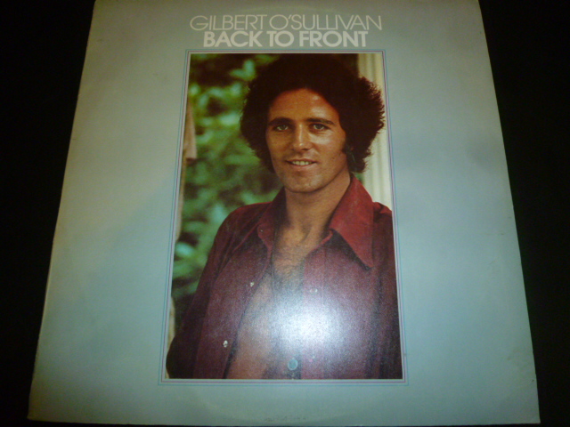 画像1: GILBERT O'SULLIVAN/BACK TO FRONT