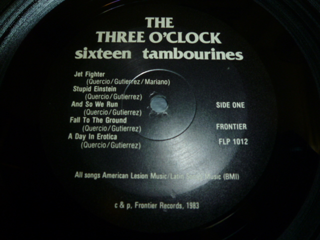 画像: THREE O'CLOCK/SIXTEEN TAMBOURINES