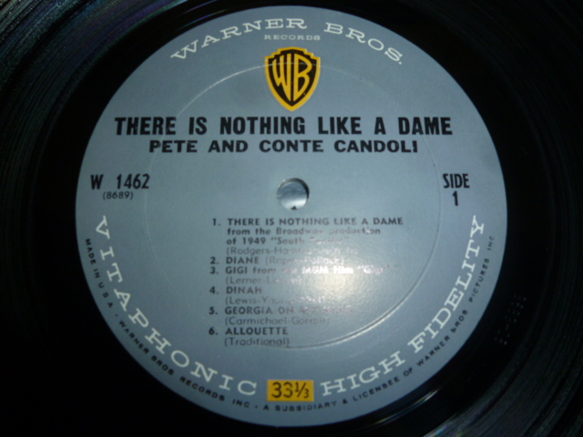 画像: PETE & CONTE CANDOLI/THERE'S NOTHING LIKE A DAME