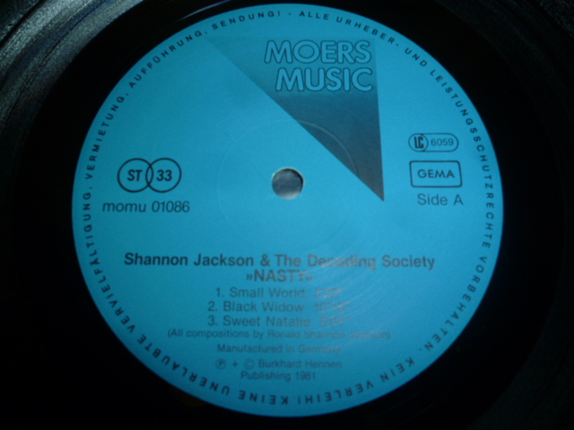 画像: RONALD SHANNON JACKSON & THE DECODING SOCIETY/NASTY