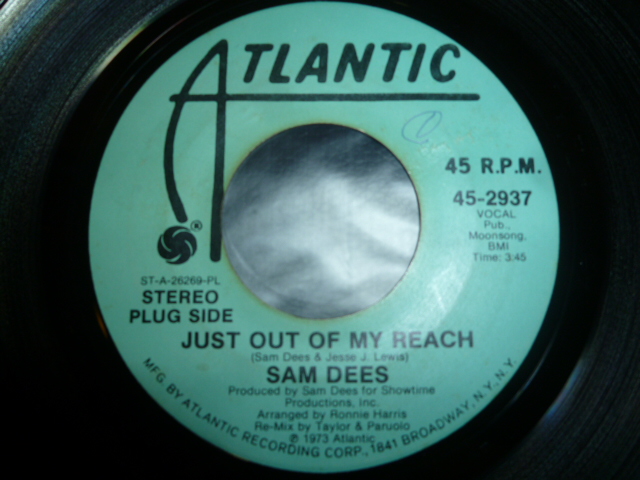 画像: SAM DEES/JUST OUT OF MY REACH