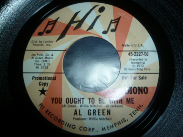 画像1: AL GREEN/YOU OUGHT TO BE WITH ME