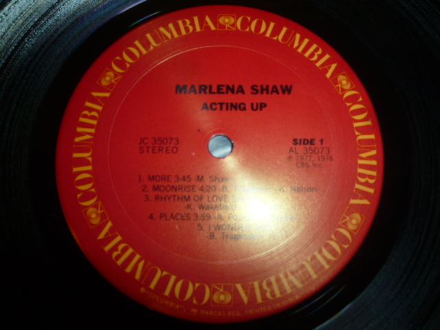 画像: MARLENA SHAW/ACTING UP