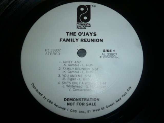 画像: O'JAYS/FAMILY REUNION