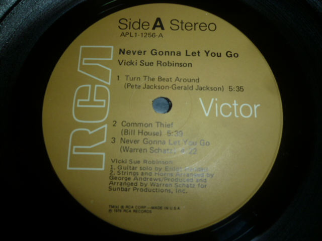 画像: VICKI SUE ROBINSON/NEVER GONNA LET YOU GO