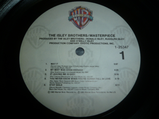 画像: ISLEY BROTHERS/MASTERPIECE