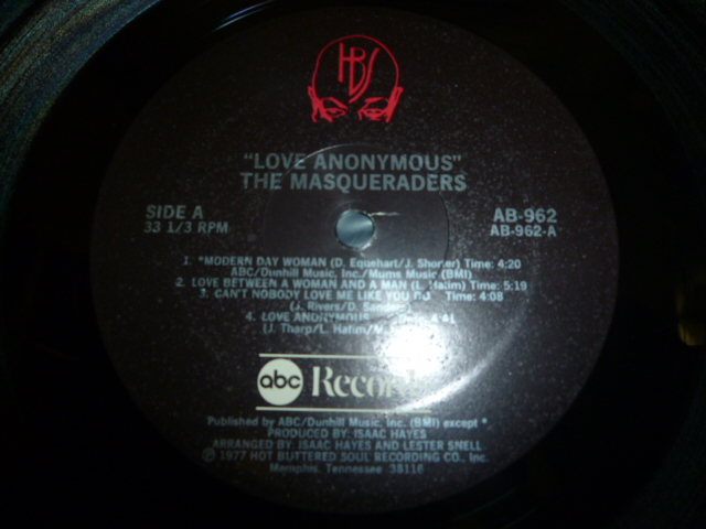 画像: MASQUERADERS/LOVE ANONYMOUS