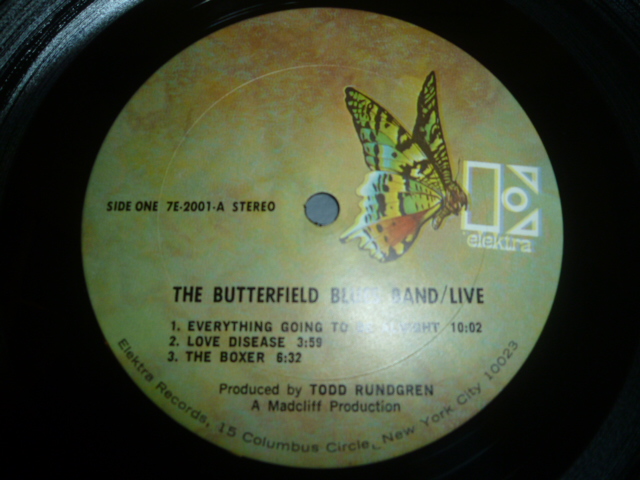 画像: BUTTERFIELD BLUES BAND/LIVE