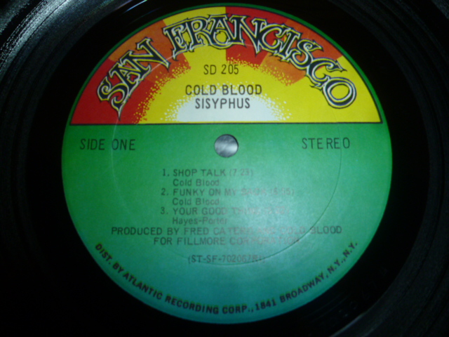 画像: COLD BLOOD/SISYPHUS