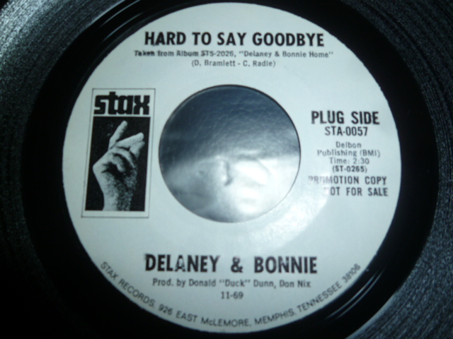 画像: DELANEY & BONNIE/HARD TO SAY GOODBYE