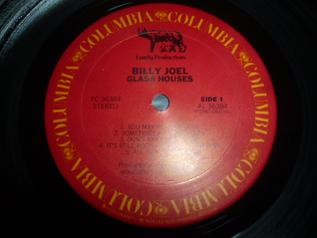 画像: BILLY JOEL/GLASS HOUSES