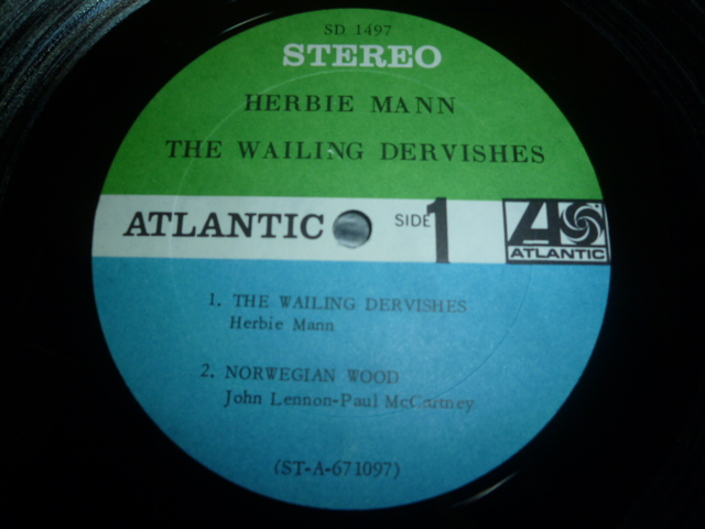 画像: HERBIE MANN/THE WAILING DERVISHES
