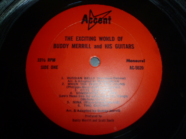 画像: BUDDY MERRILL/THE EXCITING WORLD OF BUDDY MERRILL & HIS GUITARS