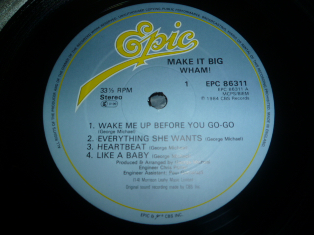 画像: WHAM !/MAKE IT BIG