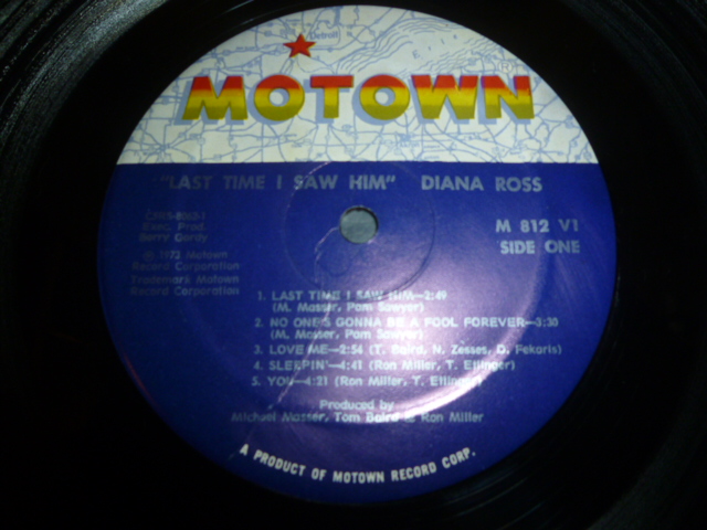 画像: DIANA ROSS/LAST TIME I SAW HIM