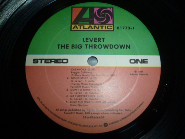 画像: LEVERT/THE BIG THROWDOWN