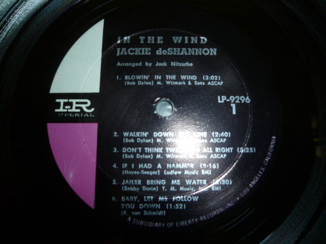 画像: JACKIE DeSHANNON/IN THE WIND