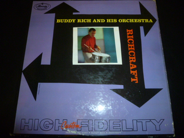 画像1: BUDDY RICH & HIS ORCHESTRA/RICHCRAFT