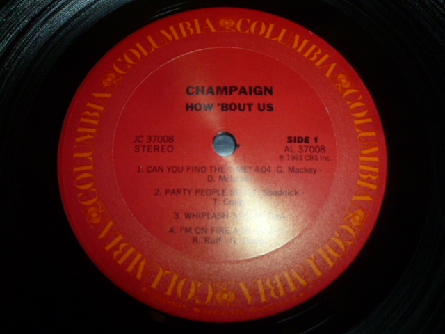 画像: CHAMPAIGN/HOW 'BOUT US