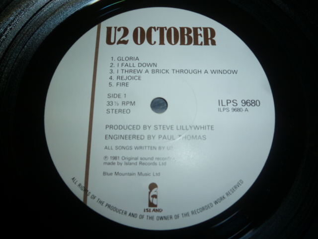 画像: U2/OCTOBER