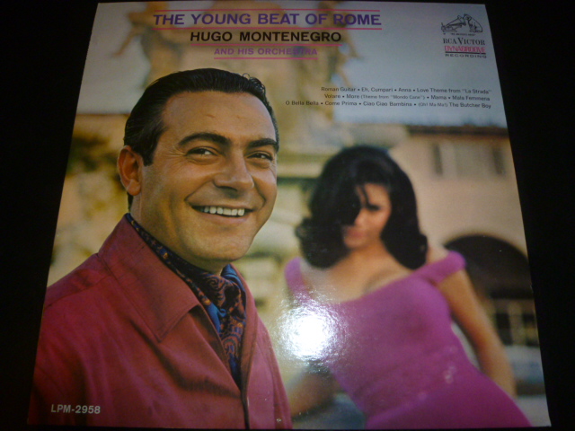 画像1: HUGO MONTENEGRO & HIS ORCHESTRA/THE YOUNG BEAT OF ROME