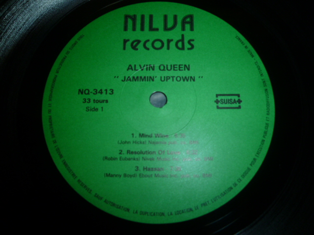 画像: ALVIN QUEEN/JAMMIN' UPTOWN