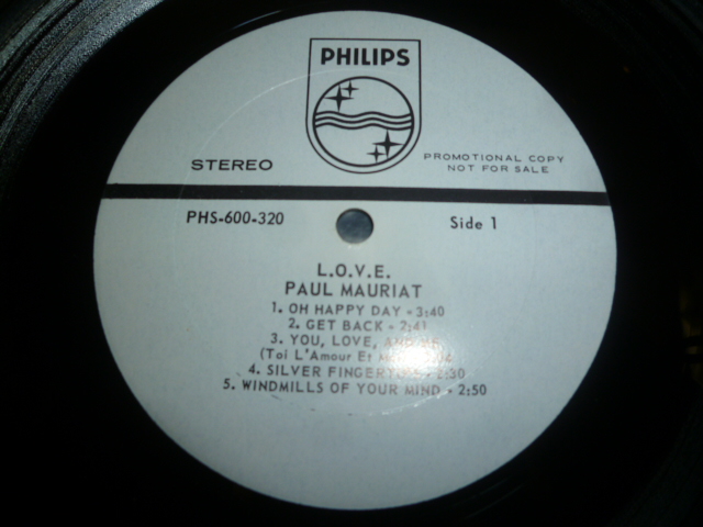 画像: PAUL MAURIAT/L.O.V.E.