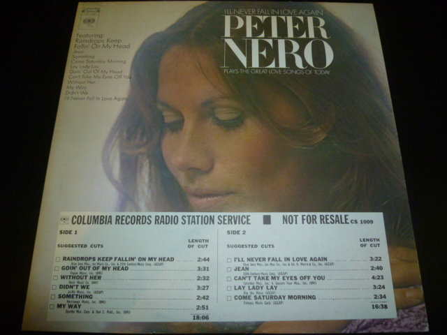 画像1: PETER NERO/I'LL NEVER FALL IN LOVE AGAIN