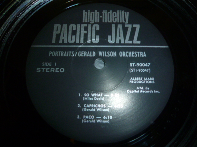 画像: GERALD WILSON ORCHESTRA/PORTRAITS