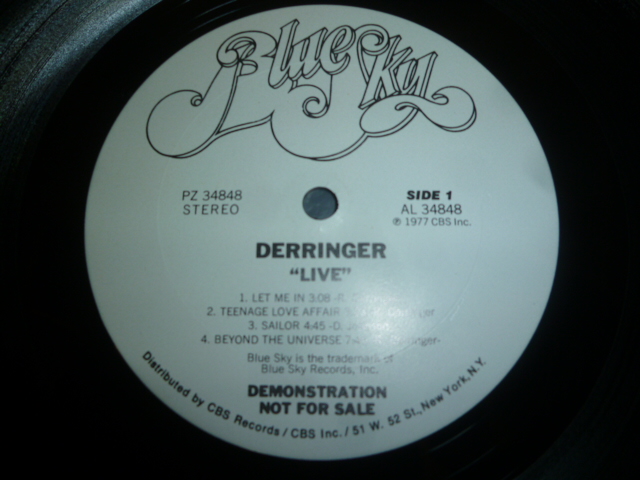 画像: DERRINGER/LIVE