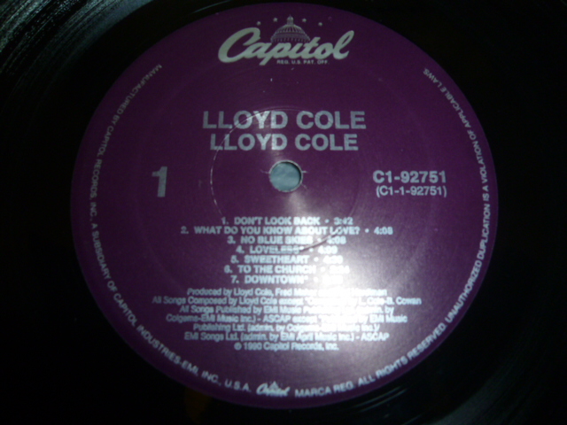 画像: LLOYD COLE/SAME