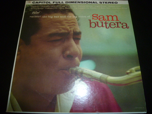 画像1: SAM BUTERA/THE BIG SAX AND THE BIG VOICE OF SAM BUTERA