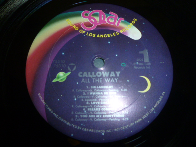 画像: CALLOWAY/ALL THE WAY