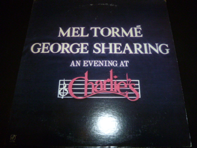 画像1: MEL TORME & GEORGE SHEARING/AN EVENING AT CHARLIE'S
