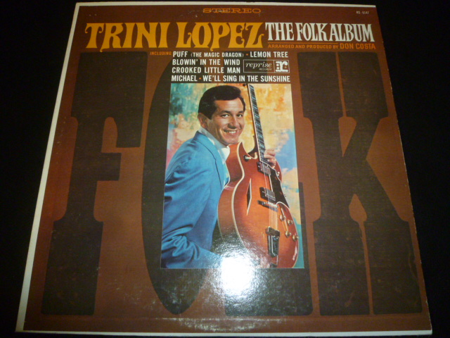 画像1: TRINI LOPEZ/THE FOLK ALBUM