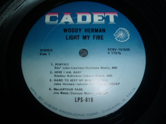 画像: WOODY HERMAN/LIGHT MY FIRE