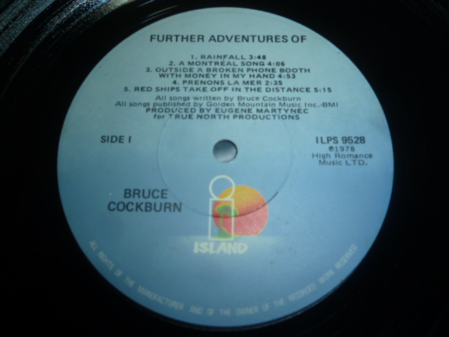 画像: BRUCE COCKBURN/FURTHER ADVENTURES OF