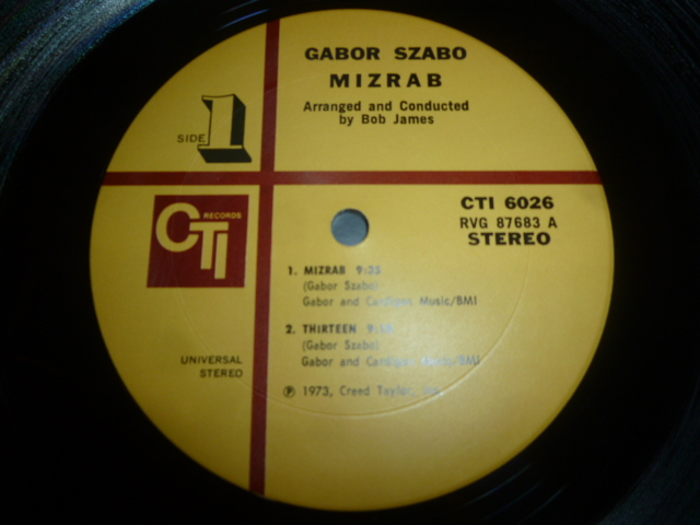 画像: GABOR SZABO/MIZRAB