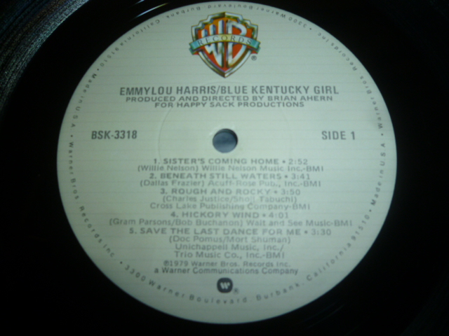 画像: EMMYLOU HARRIS/BLUE KENTUCKY GIRL