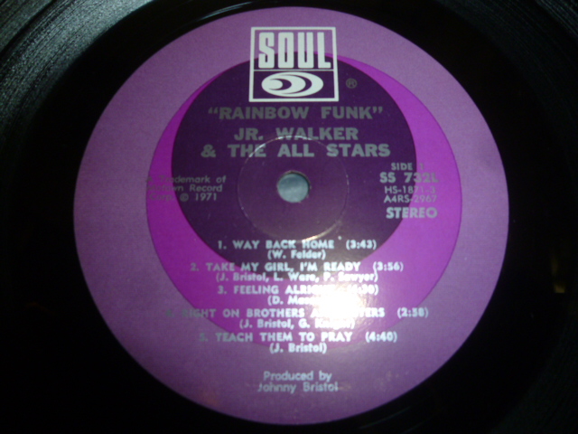 画像: JR. WALKER & THE ALL STARS/RAINBOW FUNK