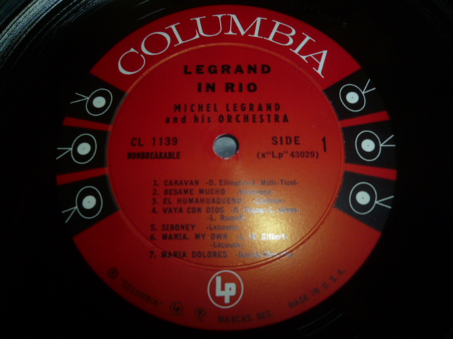 画像: MICHEL LEGRAND & HIS ORCHESTRA/LEGRAND IN RIO