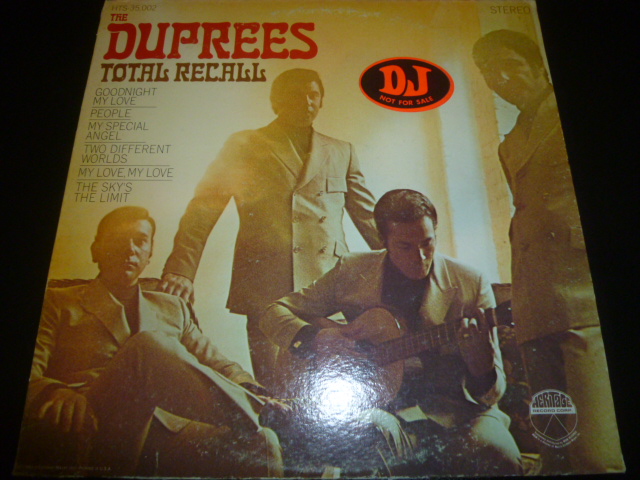 画像1: DUPREES/TOTAL RECALL