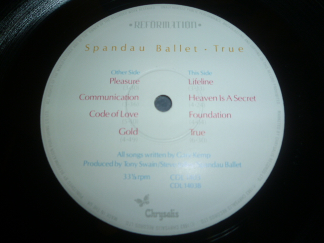 画像: SPANDAU BALLET/TRUE