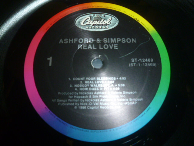 画像: ASHFORD & SIMPSON/REAL LOVE